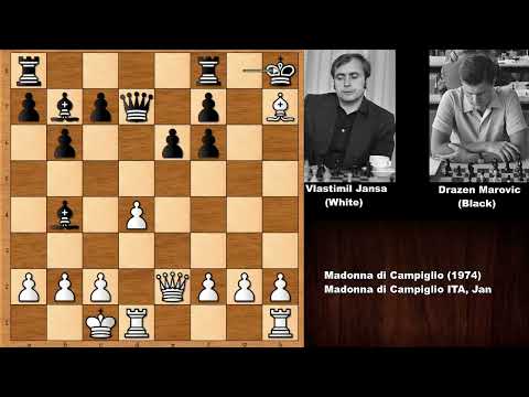 Vlastimil Jansa vs Drazen Marovic (1974)