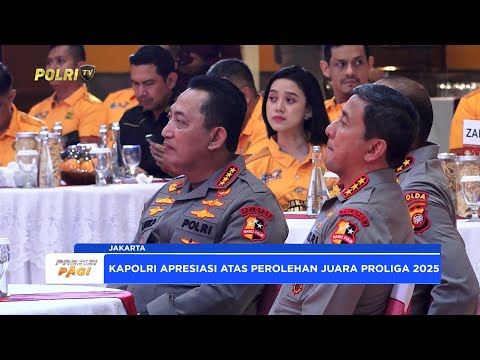 KAPOLRI APRESIASI TIM VOLI ASUHAN POLRI DALAM KEJUARAAN PROLIGA 2025