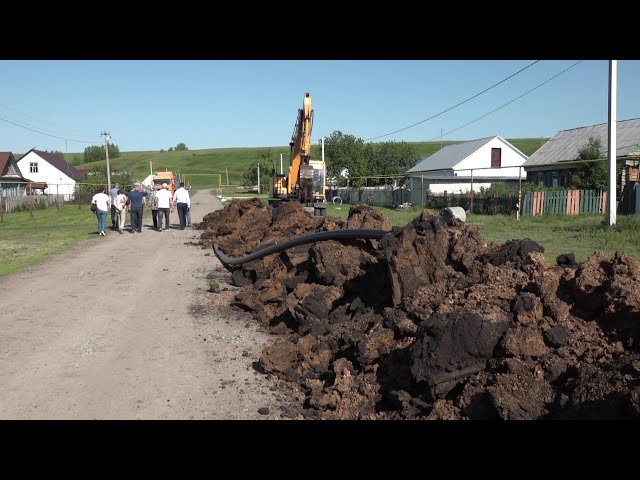 Жители деревни Старое Иглайкино будут пить родниковую воду из крана