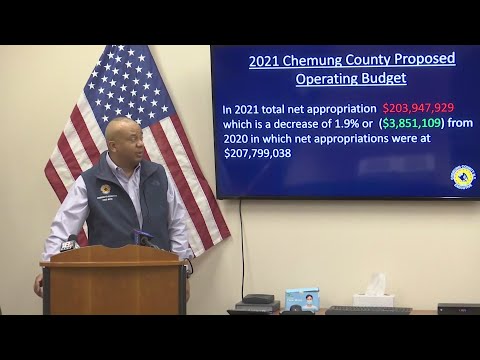 Chemung County 2021 Budget Press Conference