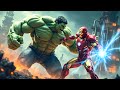 Hulk VS Iron Man Epic Fight At The Nuclear Plant Movie Remake Action Marvel Superheroes