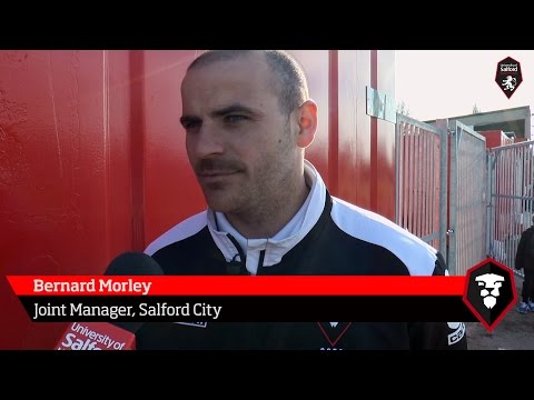 Salford City 2-1 Clitheroe FC - Bernard Morley post-match interview