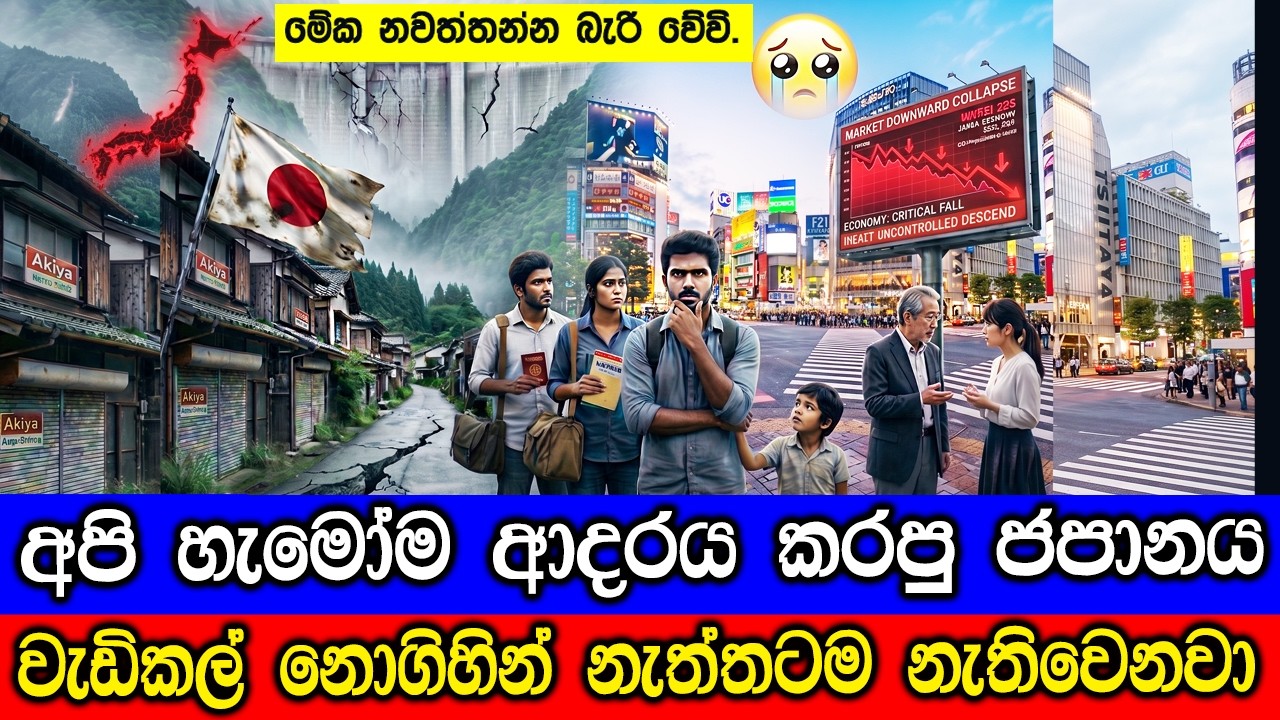 අපි හැමෝම ආදරය කරපු ජපානයට මොකද්ද මේ වෙන්න යන්නේ ? What is g