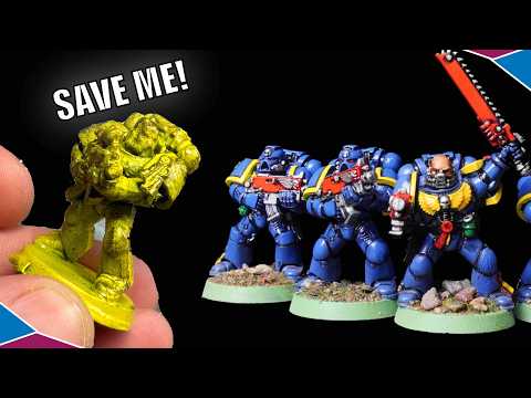 Restoring Old Space Marines - Retro Ultra Marines