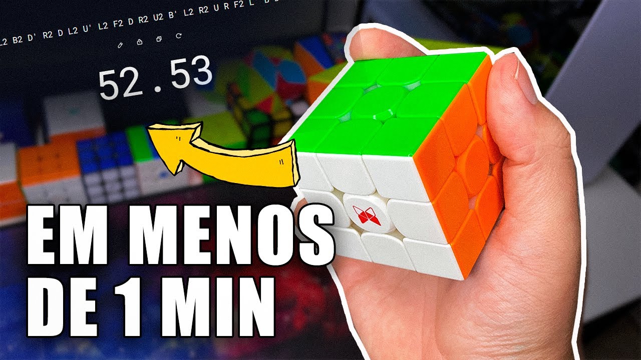 3 DICAS PRA RESOLVER O CUBO MÁGICO EM MENOS DE 1 MINUTO