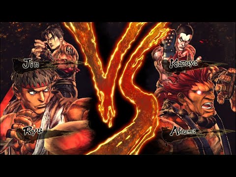 Ryu Jin vs Kazuya Akuma | Street Fighter x Tekken