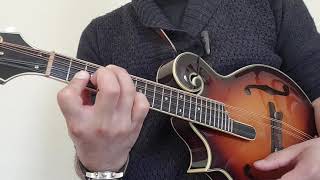 Mandolin-akkorder: Bm / B minor chord