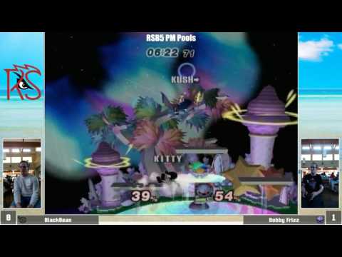 RSB5 | Project M Pools | BlackBean (Mr. Game&Watch) vs Bobby Frizz (Meta Knight)