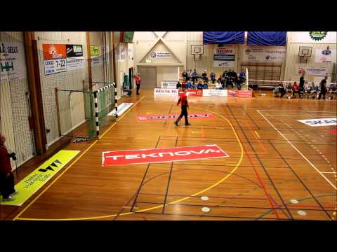 Handboll, kval till elitserien, Aranäs-Helsingborg, mars 2012.wmv