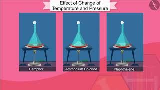 Effect ofchange of temperature and pressure | Part 1/1 | English | Class 9