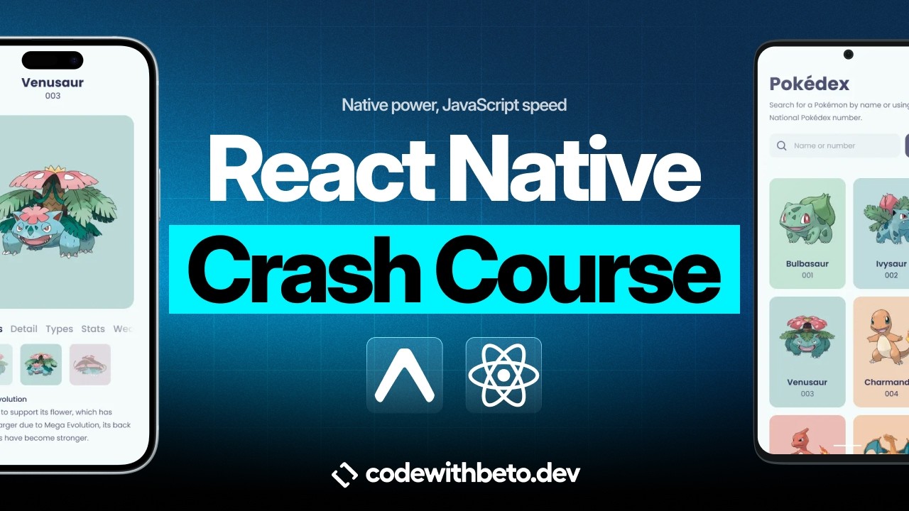 React Native for Dummies 2026 – Full Beginner Crash Course