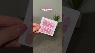 Let’s package this press on nail set #pressonnails #shorts #gelxnails