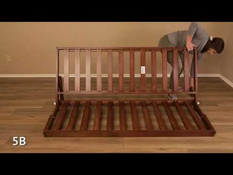 Wall Hugger Futon Assembly product demo video
