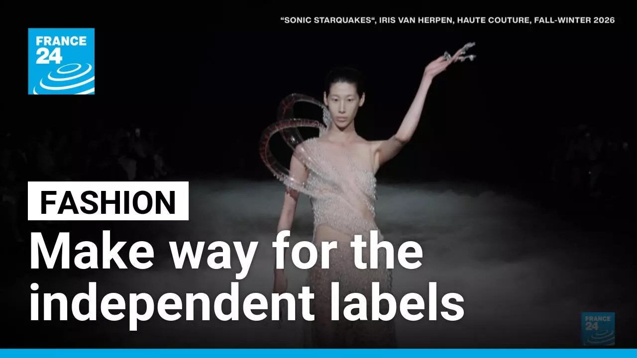 Haute Couture, autumn-winter 2026/27: Make way for the independent labels • FRANCE 24 English