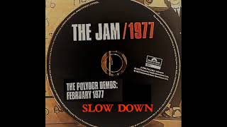 The Jam   Slow Down  Polydor Sessions 1977
