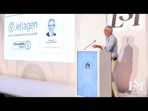 Andy Weymann, Jellagen - Next Generation Collagen Based Wound & Tissue Healing | LSI Europe '24