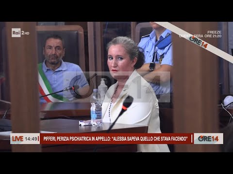 Alessia Pifferi, la perizia: "Sapeva quello che stava facendo" - Ore 14 del 21/10/2025