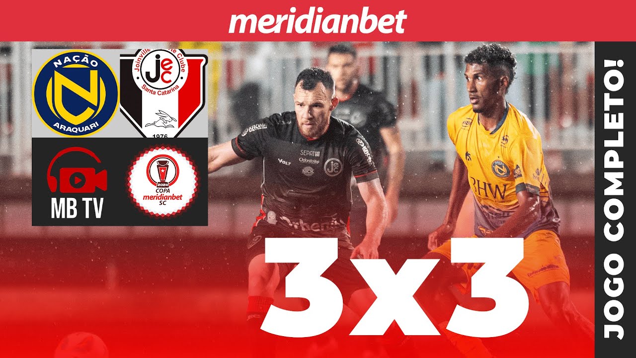 AO VIVO E COM IMAGENS NAÇÃO X JOINVILLE | 2º RODADA | COPA MERIDIANBET SC 2024