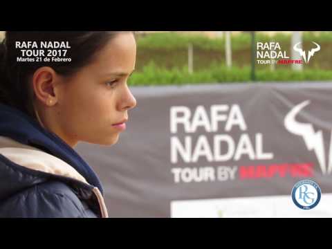 VIDEO RAFA NADAL TOUR JUEVES 23022017