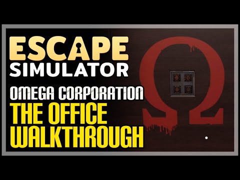 Escape Simulator Omega Corporation The Office Solution - All Tokens