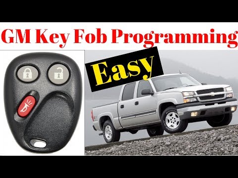 Program 99-2007 GM Key Fobs Silverado Sierra Yukon Tahoe Suburban