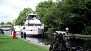 preview picture of video '@EcoLogAudio - Merrickville, Rideau River / Canal Locks'