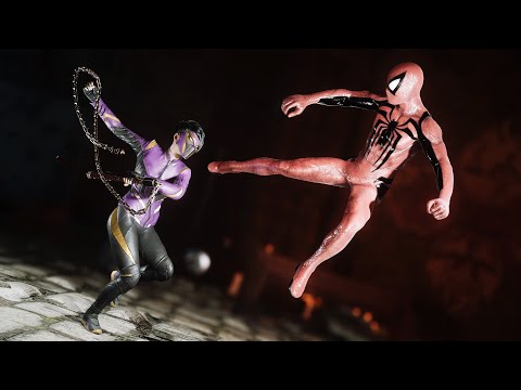 Anti-Venom Suit Peter vs Yuri Watanabe (Wraith) Boss Fight - Marvel’s Spider-Man 2 NG+