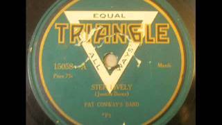 Pat Conway&#39;s Band   Step Lively   Triangle 15058A 78rpm