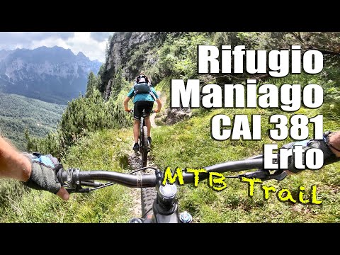 RIFUGIO MANIAGO, Cava Buscada, CAI 381, Erto, Val Zemola