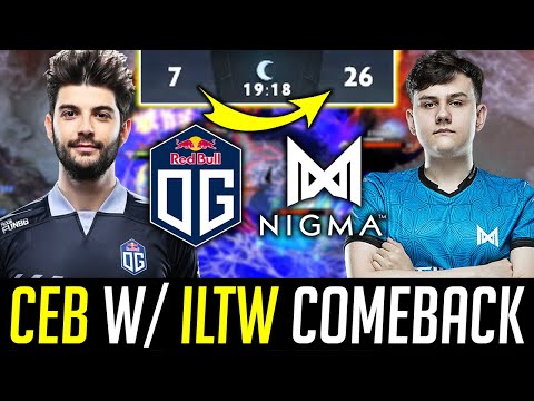 Ceb w/ ILTW in pubs - OG x NIGMA - COMEBACK! DOTA 2