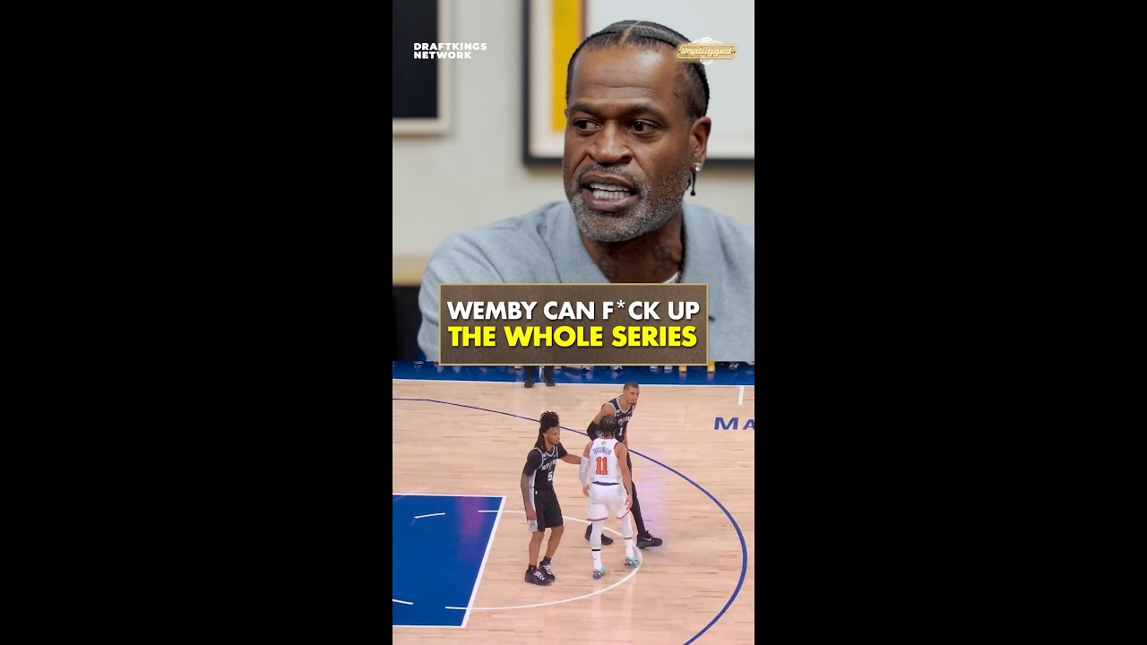 Wemby's taking shots all series long 👀😤
