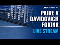 Benoit Paire vs Alejandro Davidovich Fokina | 2021 ATP Sofia Open Live Stream