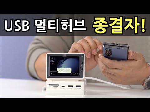 Highly recommended USB multi-hub! Includes a 3.5-inch mini monitor? | Hagibis 2nd-Generation IPS ...