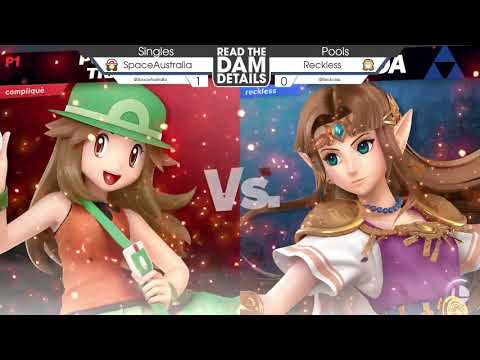 RtDD6 - Pools - SpaceAustralia (Pokemon Trainer) vs Reckless (Zelda)