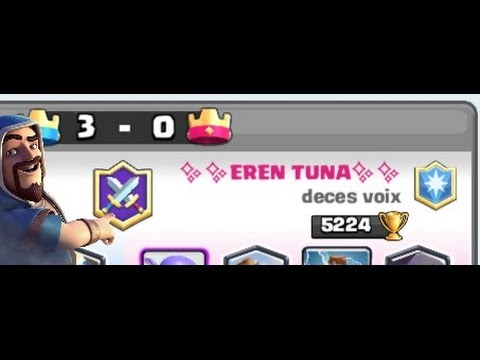 CLASH ROYALE'DE EREN TUNA İLE SAVAŞTIM