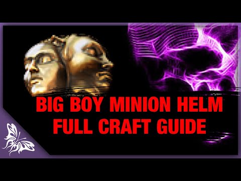 CRAFTING META MINION HELMET | Path of Exile