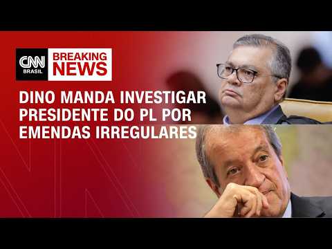 Flávio Dino manda investigar Valdemar Costa Neto por emendas irregulares | BASTIDORES CNN