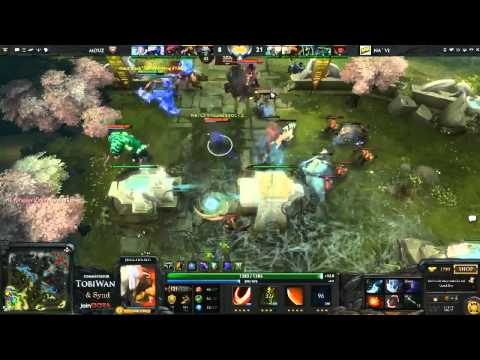 NaVi DOTA spoil a trap vs mousesports  StarSeries GrandFinal