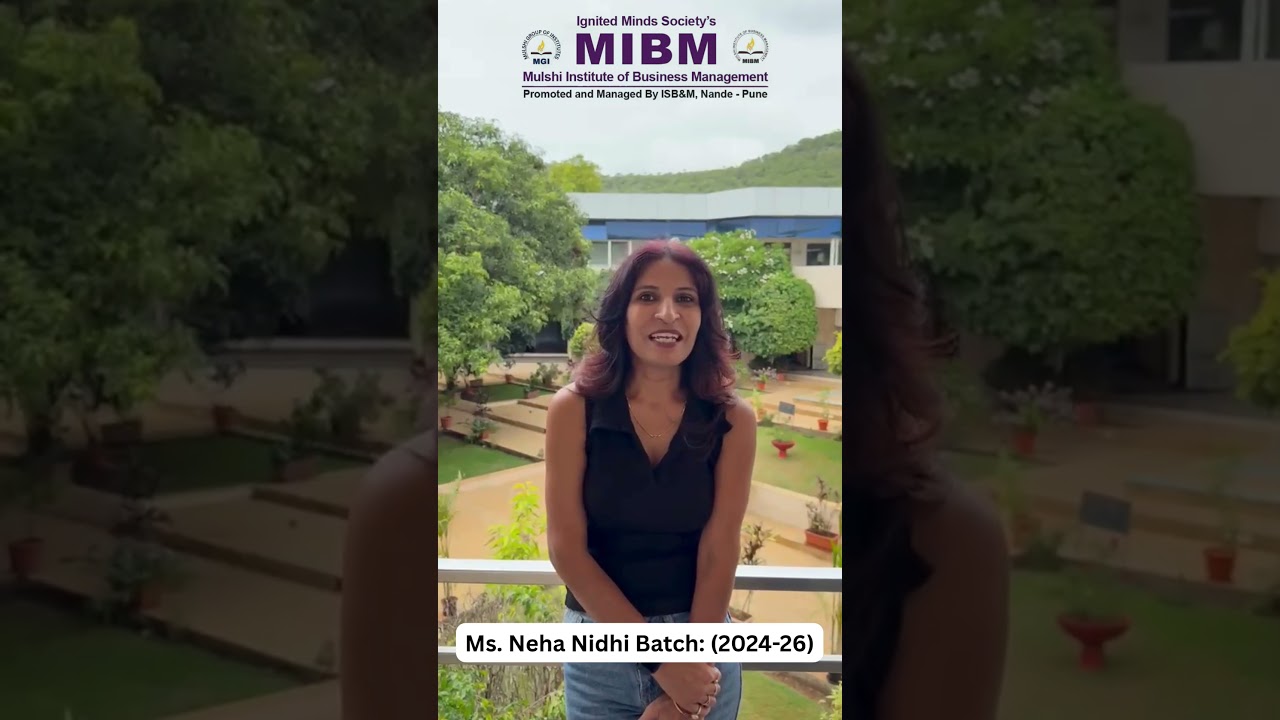 MIBM Alumna Ms. Neha Nidhi (Batch 2024–26) | Genser Energy