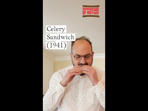 Celery Sandwich (1941) on Sandwiches of History