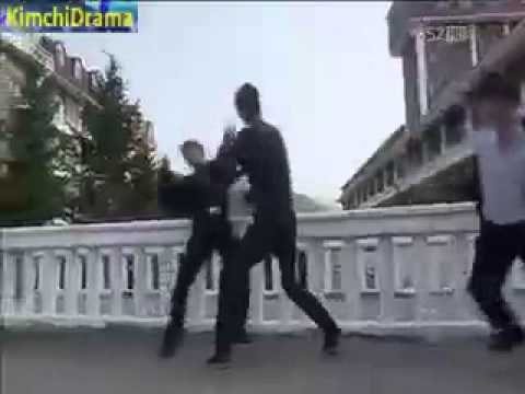 Choi Siwon and Lee Si Young fight scene
