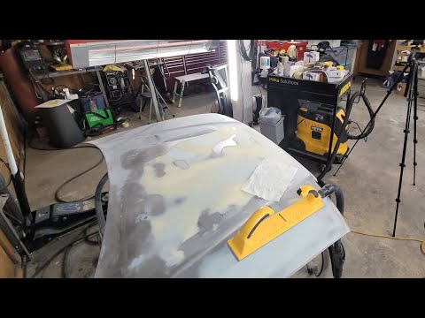 part#7 honda crx zc hood restoration