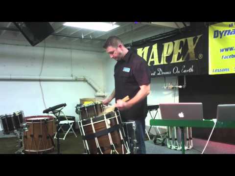 Mark Reilly - Snare Solo at Dynamic Percussion