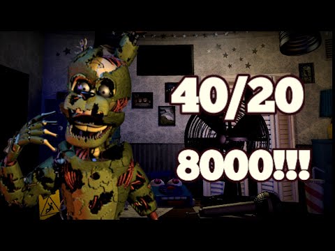 Я ПРОШЁЛ 40/20!!!8000 ОЧКОВ!!!FNAF UCN (7).