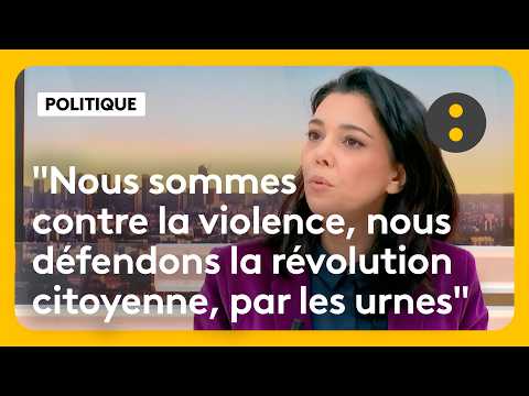 Sophia Chikirou, LFI candidate for mayor of Paris, is the guest on franceinfo's morning show.