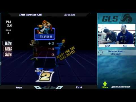 CMU Weekly 36 - Toph (Falcon/Ganon) vs. Tavi (ZSS)