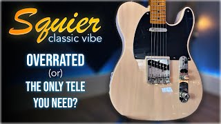 Video thumbnail for Squier Classic Vibe Telecaster | Overrated or the Only Tele You Need? by Jack Fossett