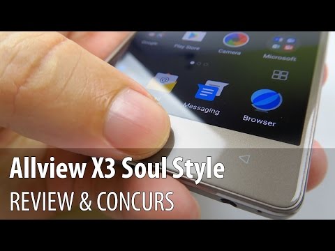 Allview X3 Soul Style Review + Contest (Phone with selfie camera with flash, metal design)