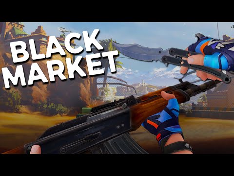 *NEW* BLACK MARKET SKINS WORTH IT in VALORANT?