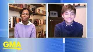 Preston Oliver and Kyliegh Curran talk about ‘Secrets of Sulphur Springs’ l GMA video